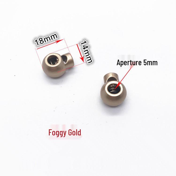 Metal Spring Pig Nose Anti-Slip Hat Drawstring Rope Lock Buckle Accessories