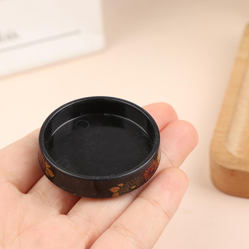 3Pcs Miniature Dollhouse Dinner Plates Mini Sushi Plate Food Dishes Tableware Kitchen Accessories For Doll House Decor Pretend