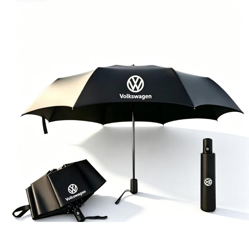 Car Stainless Steel Insulated Cup Auto Folding Umbrella For VW GTI Polo Golf MK6 MK7 Passat B6 B7 B8 Tiguan CC T-ROC Tire Valve AZS3