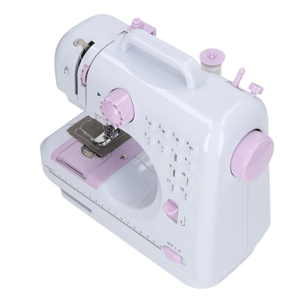 Sewing Machine Household Electric with Seaming Function 12 Stitch Patterns Automatic Winder Small