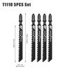 5PC T144D T244D T127D T111C HCS T-Shank Curved Jigsaw Blades For Wood Fast Cutting