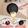 Rapid Noodles Cooker with Dual Power, Non-Stick Frying Pan for Ramen, Pasta, Oatmeal & Eggs, Po