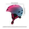 Impact Resistant Ski Helmet for Snowboarding And Skateboarding