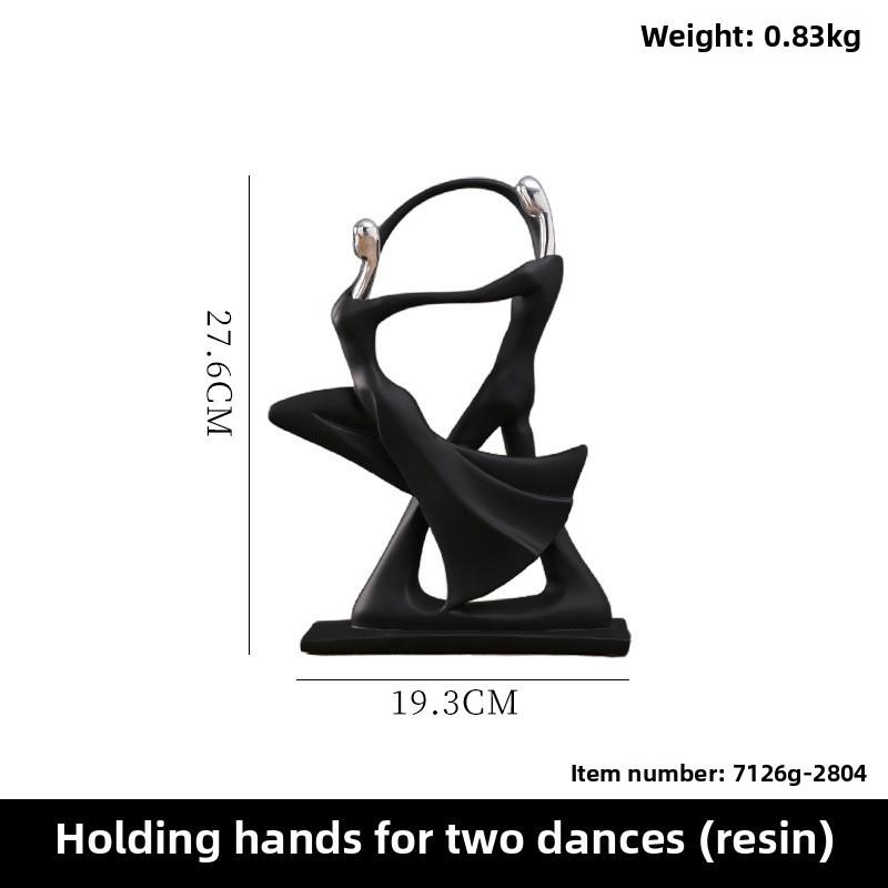 Elegant Resin Musician Statue Collection For Tv Cabinet Or Bookshelf Display