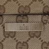 GUCCI Bamboo Shoulder Bag 001.387 Handbag Brown GG canvas Women Used