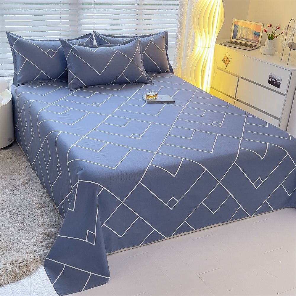 Warm and Comfortable Bed Sheets, Skin-friendly, All-season Dormitory Bed Sheets