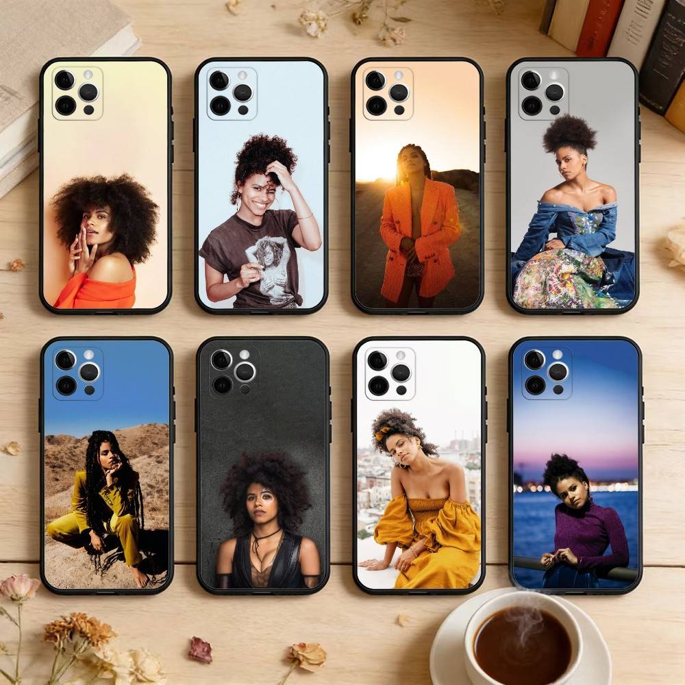Z-Zazie-IE B-Beetz-TZ Actor Phone Case For iPhone 17,16,15,14,13,12,11 Plus,Pro Max,Soft Silicone Black Cover