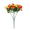 Artificial Spring Blooms Silk Pansy Flowers Hotel Decoration 32cm Long Lightweight Design Easy To Arrange Indoor Outdoor Display