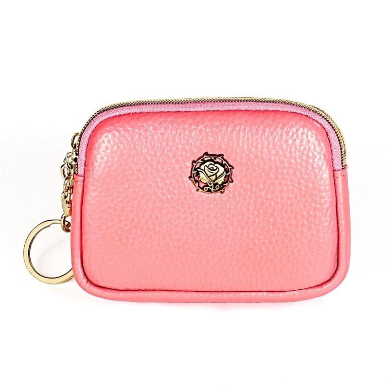 Portofel mic de damă la modă cu fermoar dublu