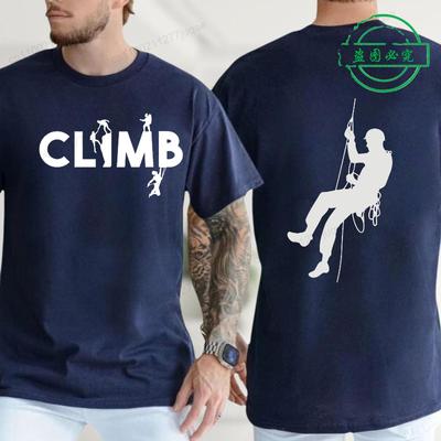 Vintage Mens TShirts Tops Clothing Rock Climbing Bouldering Rock Climber Climbing Memes TShirt Male Female Fashion Tops Tees
