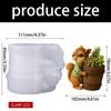 Squirrels Planter Silicone Mold Flower Pot Concrete Mold Cements Gypsum Mold DIY Flower Vases Epoxy Casting Mold Gift