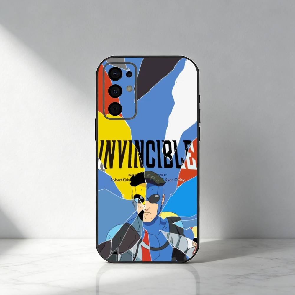 

Cool Anime I-Invincibl-e Phone Case For Samsung S25,S24,S21,S22,S23,S30,Ultra,S20,Plus,Fe,Note,5G Black Cover Samsung S20plus5G