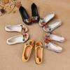 Genuine Leather Mother Shoes Spring and Summer Single Shoes Beef Tendon Bottom Layer Cowhide Comfortable Soft Sole Lightweight