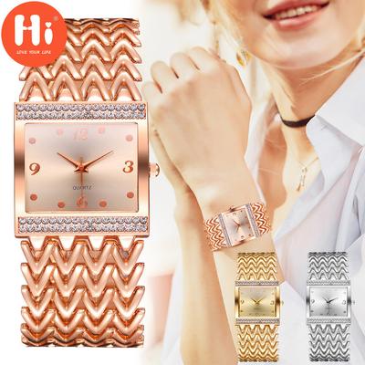 Hi Fashion Watch Luxus Damen Quarzuhr Wasserdichte Damenuhr Damen Armbanduhren