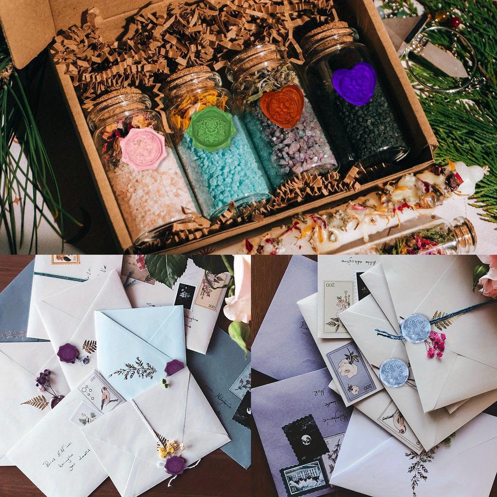 Formator pentru ștampile cu sigiliu de ceară Formă Inimă Unelte DIY Card de invitație Card de felicitare Sigilii de nuntă Design de styling Pentru accesorii sigiliu de 2,5 cm