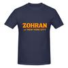 Zohran Für New York City Literarisches T-Shirt Urban Casual Faderesistentes Baumwoll-T-Shirt