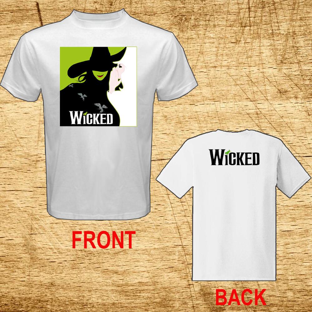 WICKED Broadway Musical Men s White L