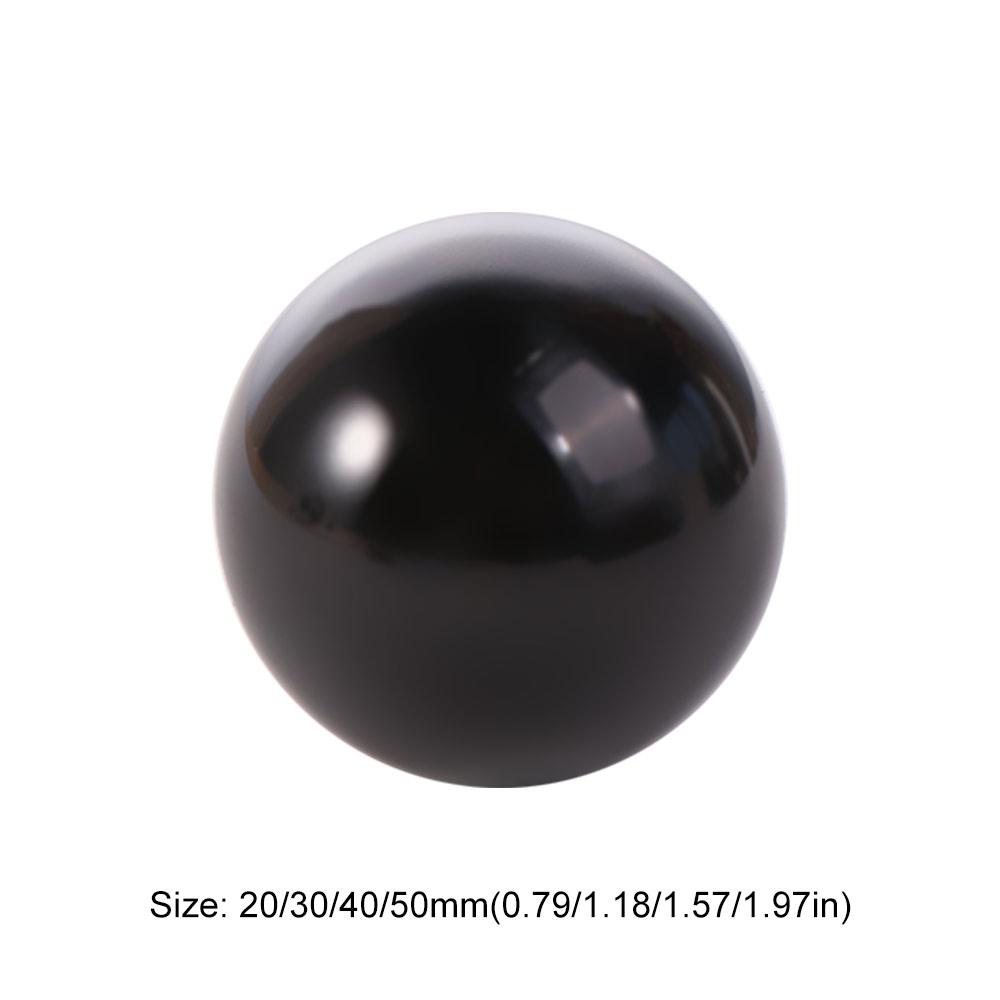 Round Black Obsidian Sphere Large Feng Shui Sphere Home Decor Crystal Ball  Collectibles