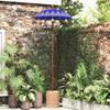 Balinese Sun Umbrella Blue 125 X 125 X 260 Cm