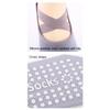 1 Paar Sport Anti-Rutsch Yoga Socken Slipper für Damen Dame Bandage Pilates Socke Ballett Ferse Tanz
