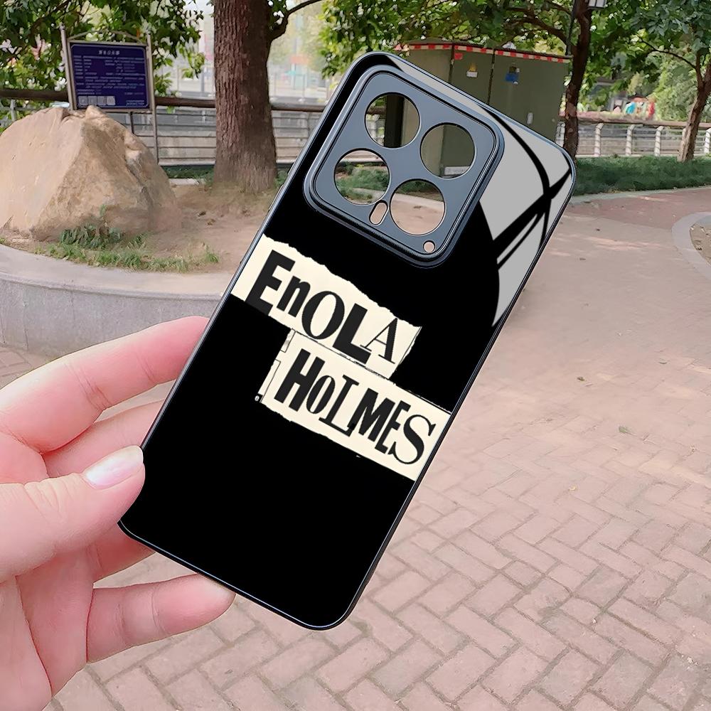 

Роскошный Чехол для Телефона Enola Holmes 2 в Стиле Инстаграм для Xiaomi Redmi Note 13 12 11 10 13c 9t 12s 11s 12c Pro Стеклянная Крышка Redmi Note 13 5G