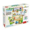 Educational Games - GEOMAG - My Eco House - Montessori Method - House Construction - Environmental Awareness