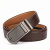 Men'S Automatic Buckle Cowhide Belt Men'S High-End Versatile Belt Youth Belt