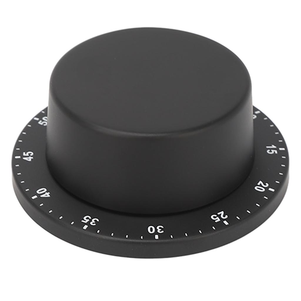 Mekanisk Timer Exakt Tyst Räkning Högt Larmsignal Svart Tids Påminnelse För Kök Matlagning Studier Träning