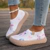 Frühlings- und Herbst-Damenschuhe Atmungsaktive Laufschuhe Rutschfeste Sport- und Freizeitschuhe