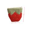 1Pcs Standing Strawberry Shape Pen Bag Large Capacity Stationery Organizer Multi-Functional Pencil Case Gift