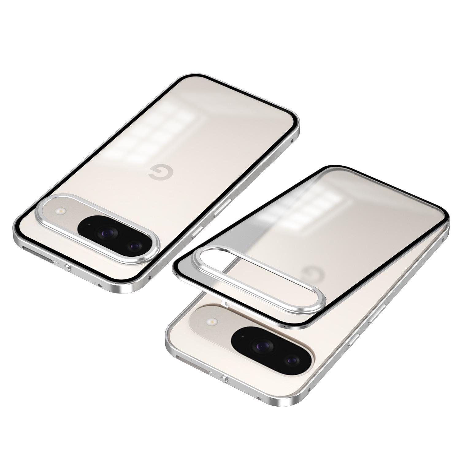 

Metal Phone Case with Buckle for Google Pixel 10/9 Pro/9a/8 Pro XL Pixel 8 Pro