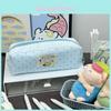 Cute Miffy Bunny Pen Case With Cotton Fabric Large Capacity For Students And Office Use