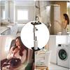 Freestanding Toilet Roll Holders Stainless Steel Toilet Paper Stand Anti-Rust Space Bathroom Tissue Rack Paper Dispenser Storage