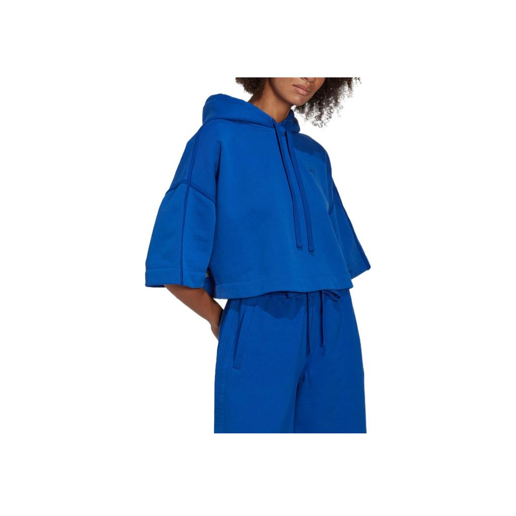 adidas Originals X Blue Version Crop Hoodie Women Hoodies HK7235