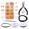 Jewelry Making Kit with Tools, Wires, Charms and Findings for Jewelry Making and Repair for Adult and Beginners