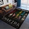 Name Custom Shakira Carpet Rug for Living Room Bedroom Home Sofa Decoration,Kids play Non-slip Floor Mat