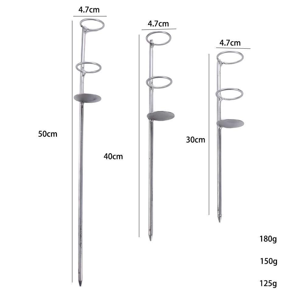 Stand Insert Ground Fishing Pole Stand Ground Rod Holder Fishing Rod Support Fishing Rod Holder