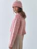 ETDEMAIN Alpaca Kid Mohair Candy Crop Knit - Pink