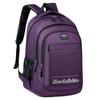 Capacity Large Student Travel Backpack With Letter Embossing Design For Teens
