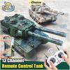 Non-Toxic Remote Control Tank 13 Channel Rc Tracked Truck Electric Car Battle App Controlled Machine Children'S Toys For Kids Children Gifts
