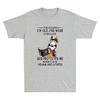 The Reason I'm Old And Wise Is Because God Protected Me Funny Horse Men T-Shirt