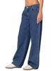 Russian Fashion: Women's High Waist Extra Long Wide Leg Jeans 2025