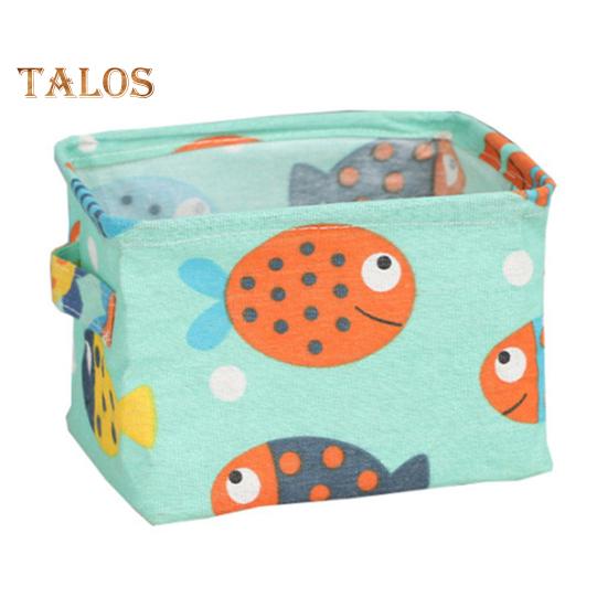 

Ящик для хранения, тканевый, компактный, с животным рисунком, отличная заколка для волос, повязка на голову, ящик для хранения, товары для дома зелёный