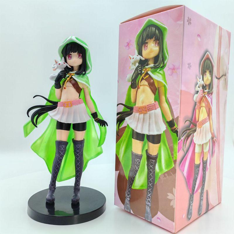 22cm Magic Girl Model Doll Collection Desktop Ornament Standing Anime Toy Gift
