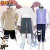 Naruto Shippuden Hyuga Neji Hinata Full Set Cosplay Costume With Wig