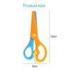 Plastic Scissors Double Color Splicing Handmade DIY Safe Scissors Office Art Supplies Student Specific Paper Cuttings Tools TMZ