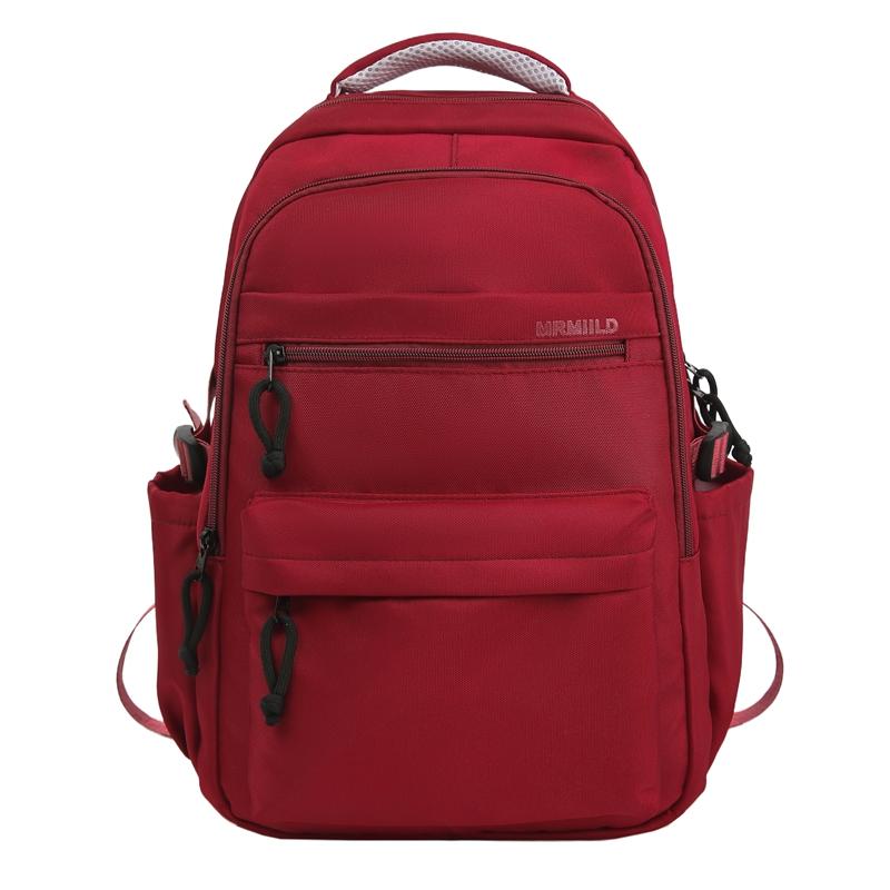 Large Capacity Backpack Junior High School Student Lightweight Schoolbag Travel Backpack