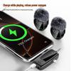 A8 Wireless Lavalier Microphone: 3-in-1 Noise Reduction for Outdoor Live Audio Recording & Universal Camera Use