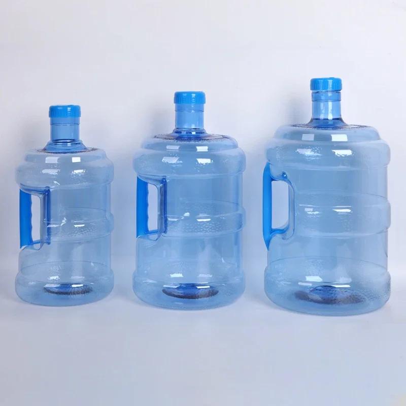 5L/7.5L Zesílená PET láhev na vodu Džbán Opakovaně použitelný Přenosný Nádoba na minerální vodu Venkovní Autokontejner Dávkovač potravinářské kvality