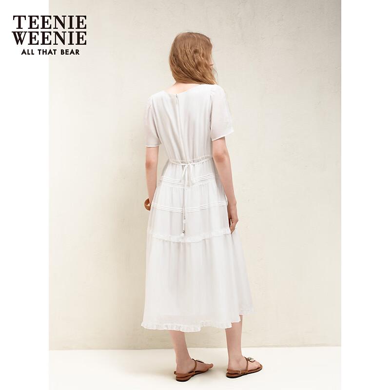 Teenie Weenie Платье-футболка А-силуэта с принтом Медвежонок